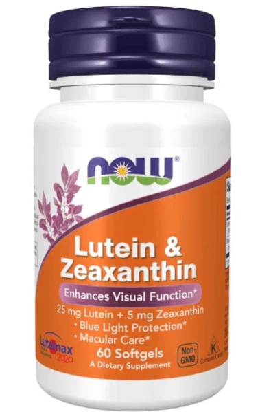 NOW Lutein & Zeaxanthin 60 Softgels